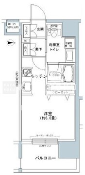 パークキューブ板橋本町 1211 間取り図
