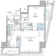 パークアクシス五反田スカイタワー 301 間取り図