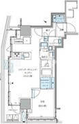 パークアクシス五反田スカイタワー 307 間取り図