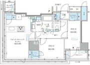 パークアクシス五反田スカイタワー 1503 間取り図