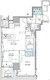パークアクシス五反田スカイタワー 1507 間取り図
