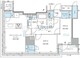 パークアクシス五反田スカイタワー 2102 間取り図
