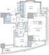 パークアクシス五反田スカイタワー 2104 間取り図