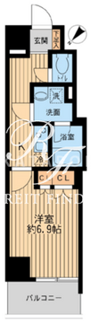 日本橋ファーストレジデンス 604 間取り図