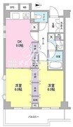 リバーレ蒲田仲六郷 501 間取り図