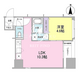リバーレ東新宿 902 間取り図