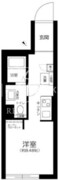 長楽町屋レジデンス 101 間取り図