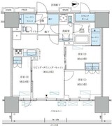パークアクシス西大島コンフォートスクエア 1412 間取り図