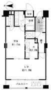 ガーネットコート四谷 702 間取り図
