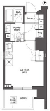 コンフォリア新中野 601 間取り図