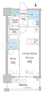 デュオフラッツ台東三ノ輪 203 間取り図