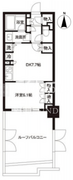 レジディア御茶ノ水 403 間取り図