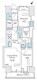 パークホームズ入谷 1402 間取り図