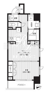 レジディア新御徒町 505 間取り図