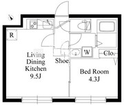 グランパセオ目黒2 202 間取り図