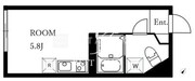 アラート東松原 201 間取り図