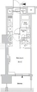 ザ・パークハビオ目白タワー 202 間取り図