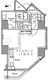 パークハビオ麻布台 201 間取り図