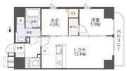 アルファレガロ亀戸2 1001 間取り図