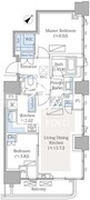 パークコート青山高樹町ザタワー 405 間取り図