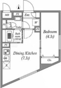 ソラシアレジデンス荻窪2 201 間取り図