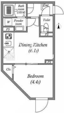 ソラシアレジデンス荻窪2 402 間取り図