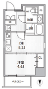 エスレジデンス住吉アクアハト 204 間取り図
