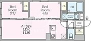 エルファーロ目黒3 101 間取り図