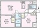 エルファーロ目黒3 102 間取り図