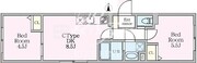 エルファーロ目黒3 103 間取り図