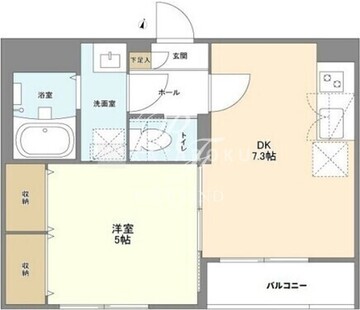 ウェルスクエア幡ヶ谷 103 間取り図