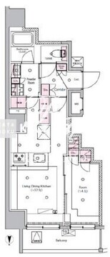 シーフォルム板橋3 802 間取り図