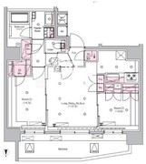 シーフォルム板橋3 1101 間取り図