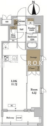 RJRプレシア蒲田 201 間取り図