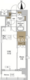 RJRプレシア蒲田 201 間取り図