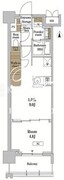 RJRプレシア蒲田 704 間取り図