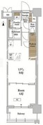 RJRプレシア蒲田 705 間取り図