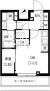 アークマーク上池袋 707 間取り図