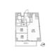 リテラス南千住サウス 1001 間取り図