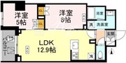ロイジェント戸越銀座 102 間取り図