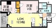 ロイジェント戸越銀座 203 間取り図