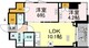 ロイジェント戸越銀座 208 間取り図