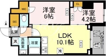ロイジェント戸越銀座 209 間取り図
