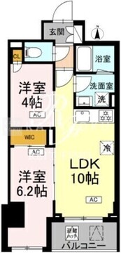 ロイジェント戸越銀座 213 間取り図