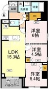 ロイジェント戸越銀座 219 間取り図