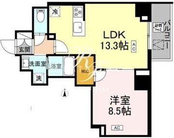 ロイジェント戸越銀座 311 間取り図