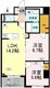 ロイジェント戸越銀座 415 間取り図