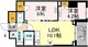 ロイジェント戸越銀座 506 間取り図
