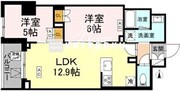 ロイジェント戸越銀座 702 間取り図