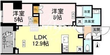 ロイジェント戸越銀座 702 間取り図